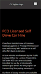 Mobile Screenshot of chauffeurrentals.com